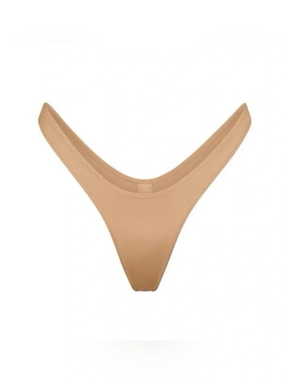 RARE SKIMS Signature Swim Tanga Bikini Bottoms in Nude